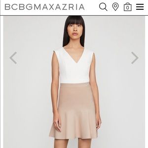 BCBGMaxAzria Ingrid A-line skirt